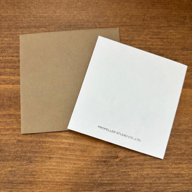 バースデーカード 誕生日 ミニ グリーティングカード 箔押し