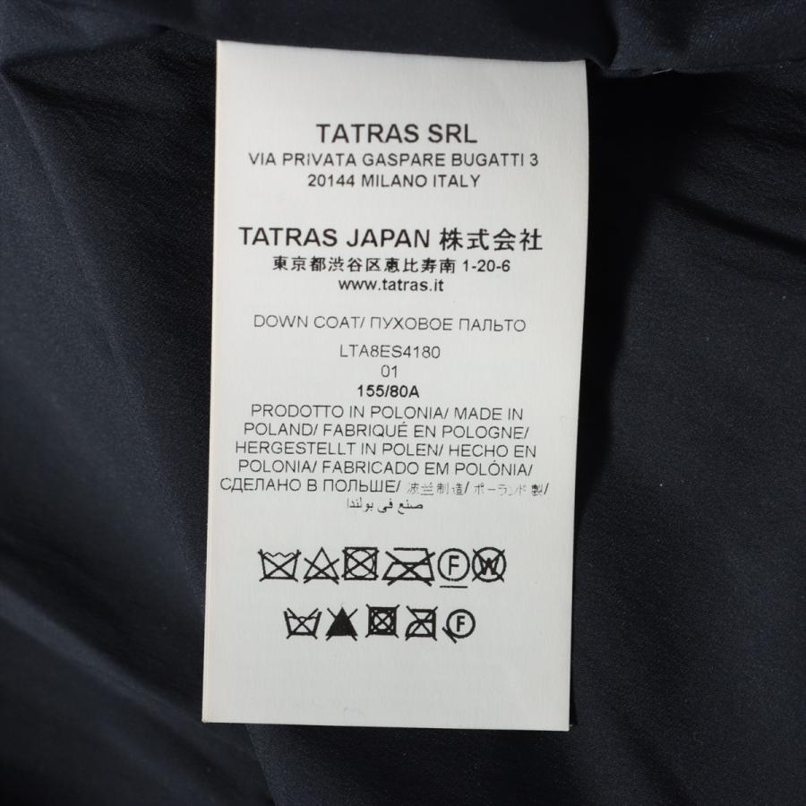 美品 TATRAS タトラス ナイロン ダウンジャケット ダウンコート 01 黒 ブラック LTA8ES4180｜reproduct-r4｜08
