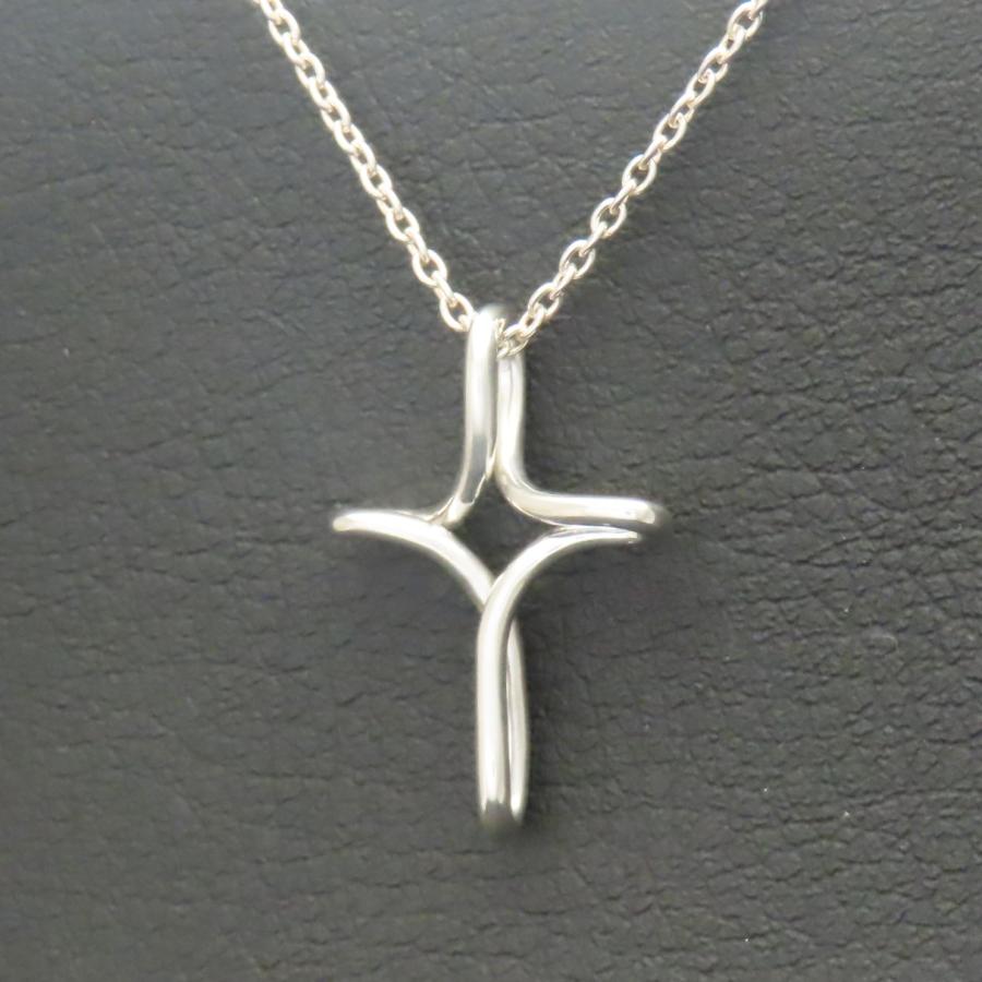 Tiffany インフィニティクロスネックレス