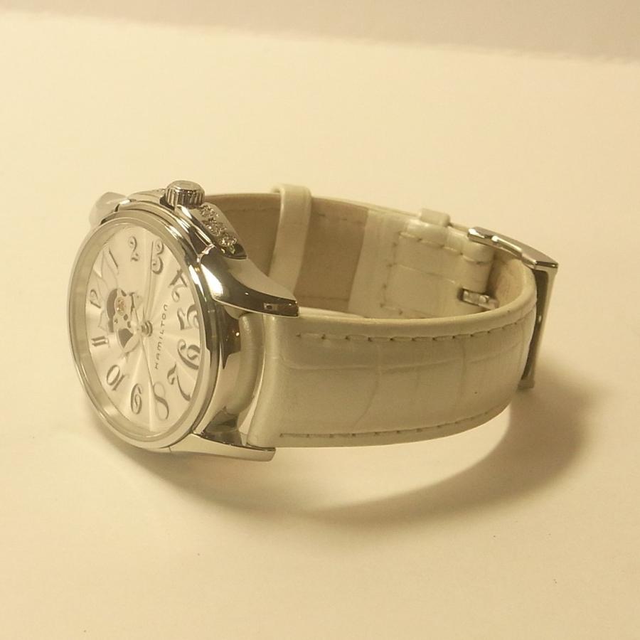 美品 稼働品 HAMILTON JAZZMASTER ハミルトン ジャスマスター メカニカル 自動巻き 機械式 腕時計 純正ベルト H323650 - 2