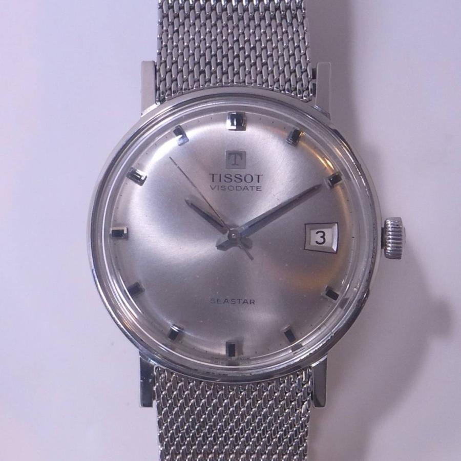 稼働品 美品 TISSOT VISODATE SEASTAR ティソ ヴィソデイト シースター 