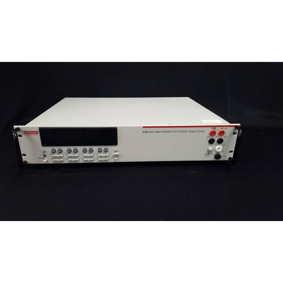(NBC) KEITHLEY 2750 マルチメータ/スイッチシステム (7711 module x 4EA付き) Multimeter ...