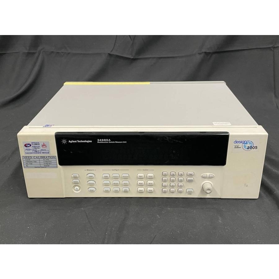 「ジャンク」 Agilent 34980A Multifunction Switch/Measure Unit + モジュール34921A ...