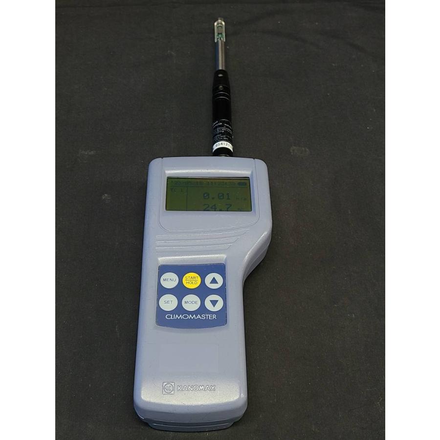 ジャンク」KANOMAX 6541 CLIMOMASTER ANEMOMETER 日本カノマックス 