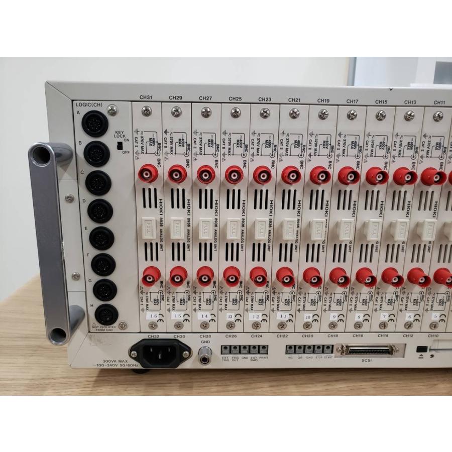 HIOKI 8826 MEMORY HiCODER メモリハイコーダ ★8936 MODULE 16EA + L9198 CABLE 32EA ...