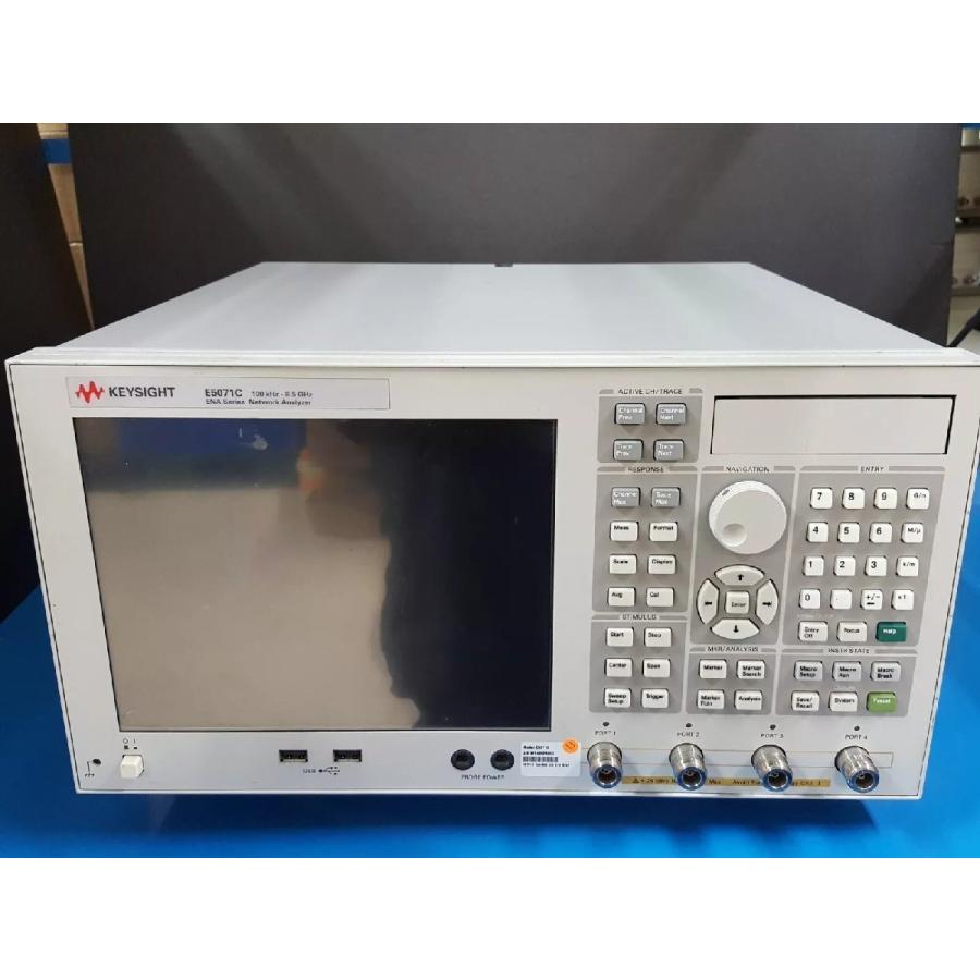[NBC] Keysight E5071C ネットワークアナライザ Network Analyzer 100kHz-8.5GHz Opt ...