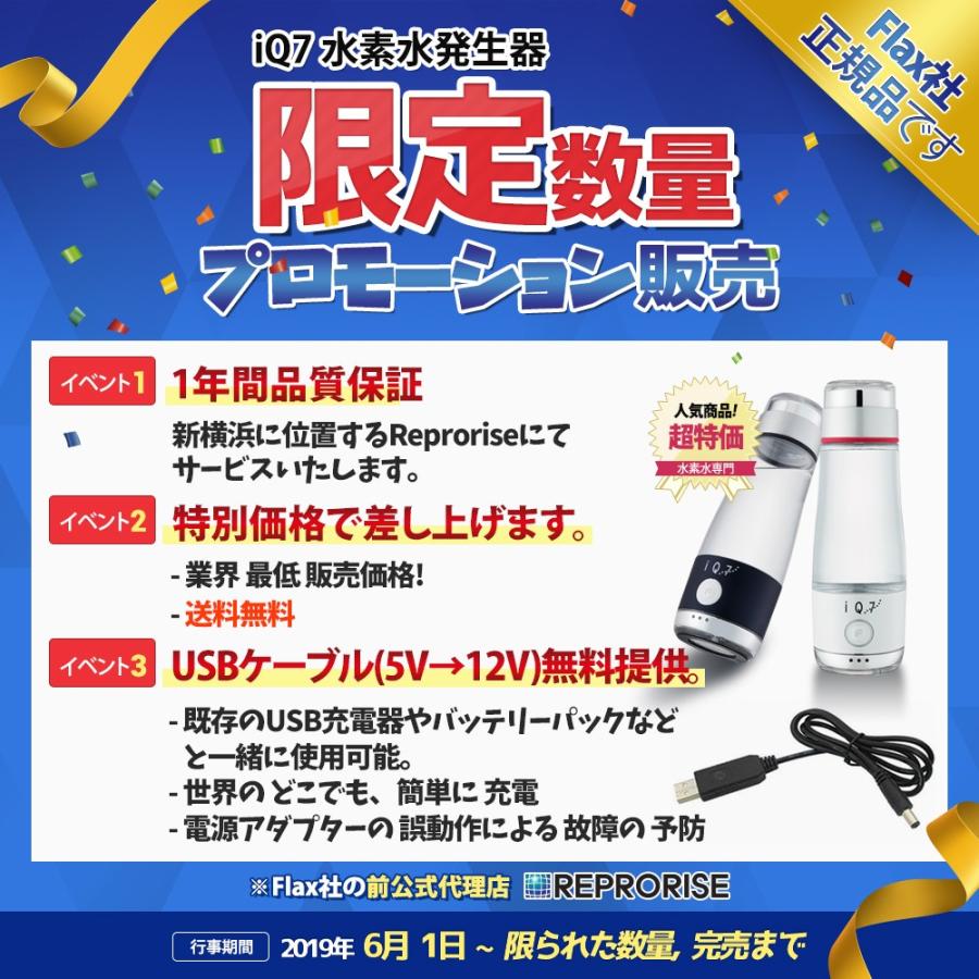 新品】FLAX iQ7 炭酸水メーカー ホワイト/ピンク 【公式通販】
