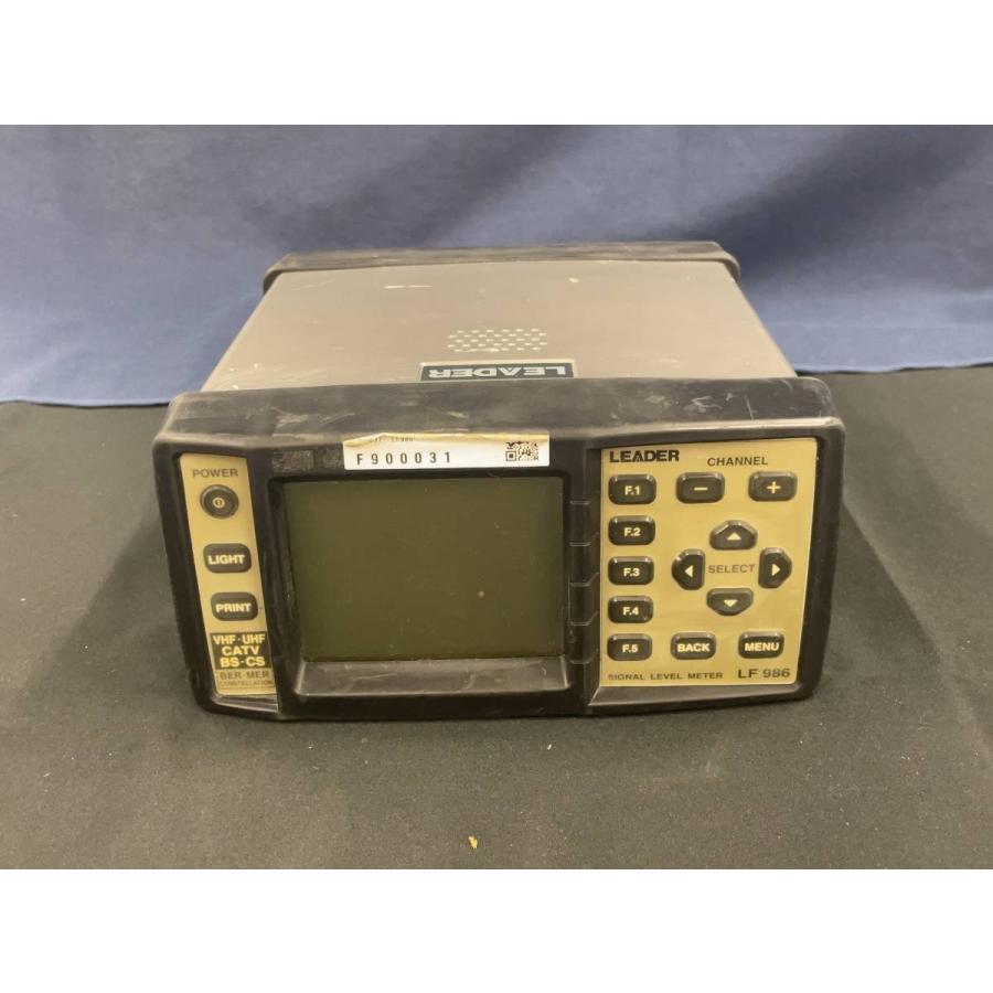 LEADER LF986 シグナルレベルメータ SIGNAL LEVEL METER