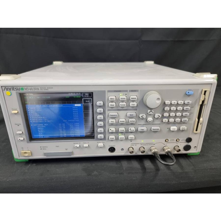 Anritsu MS4630A ネットワークアナライザ Network Analyzer 10Hz-300MHz : リプロライズYahoo ...