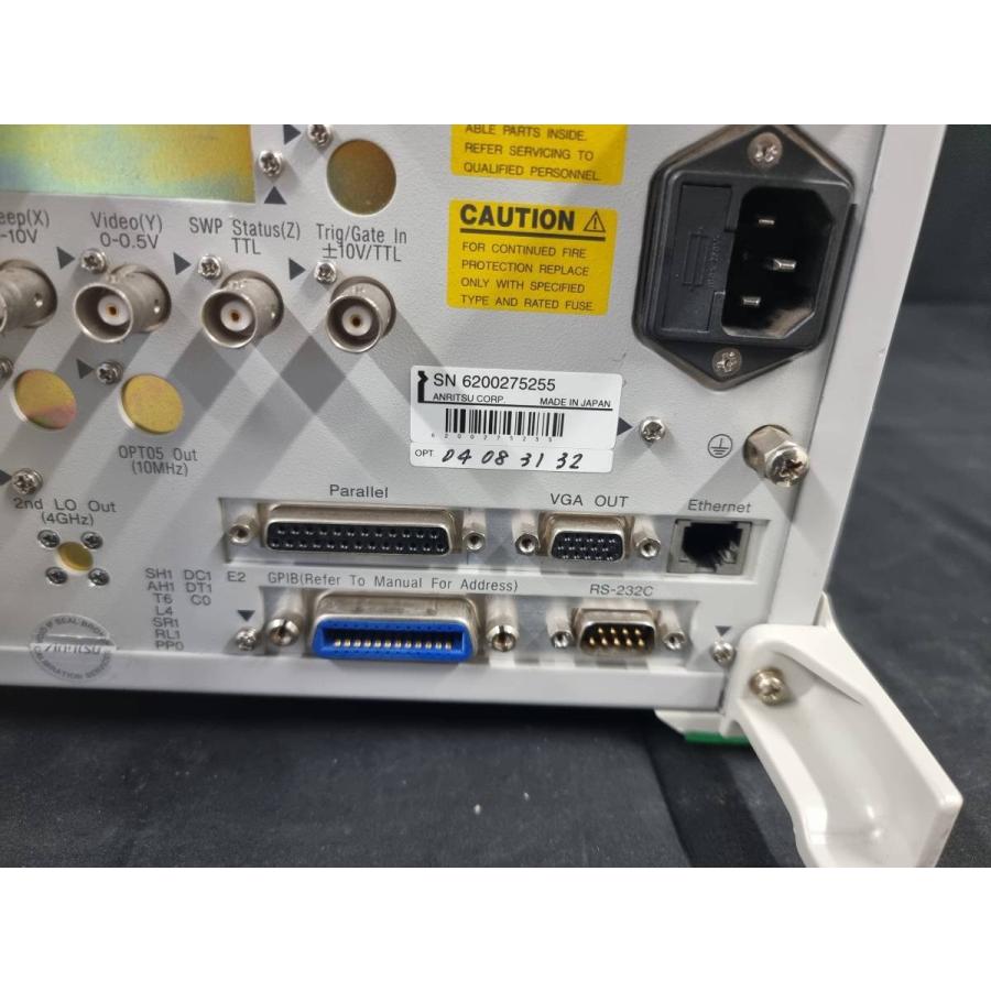 ジャンク」Anritsu MS8609A ディジタル移動無線送信機テスタ(Op. 04 08
