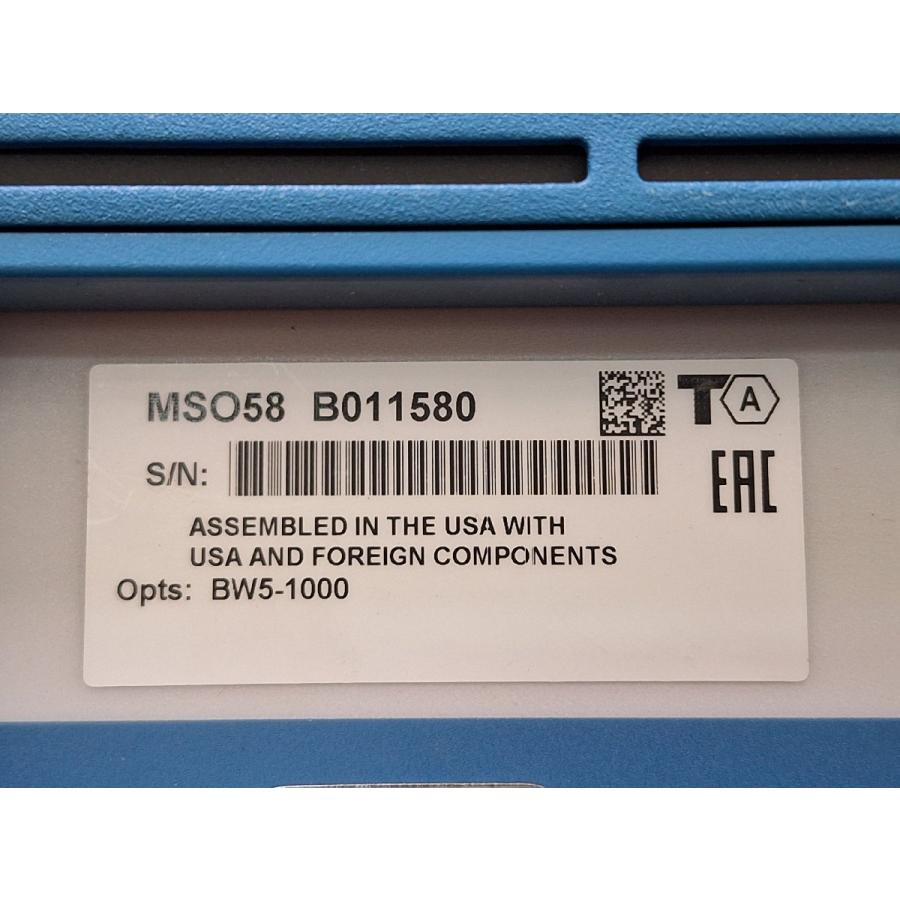 [NBC] Tektronix MSO58 5-BW-1000 ミックスド・シグナル・オシロスコープ 1GHz Mixed Signal ...