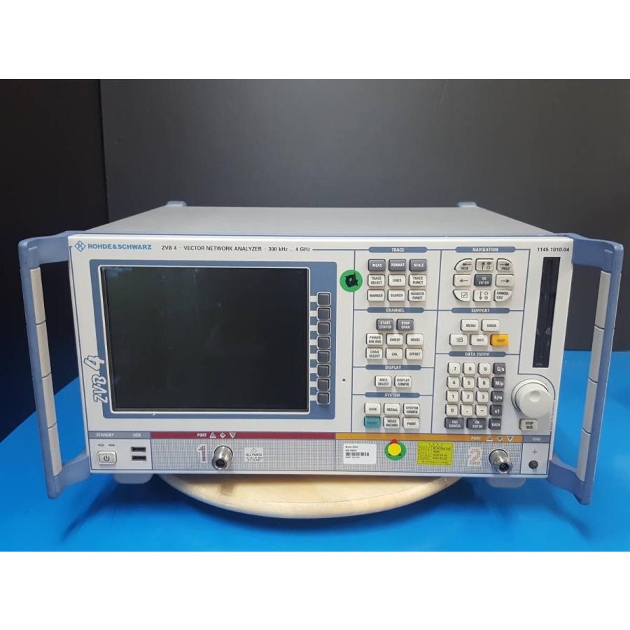 [NBC] R&S ZVB4 ベクトル・ネットワーク・アナライザ 300kHz-4GHz, 2 ports Vector Network ...