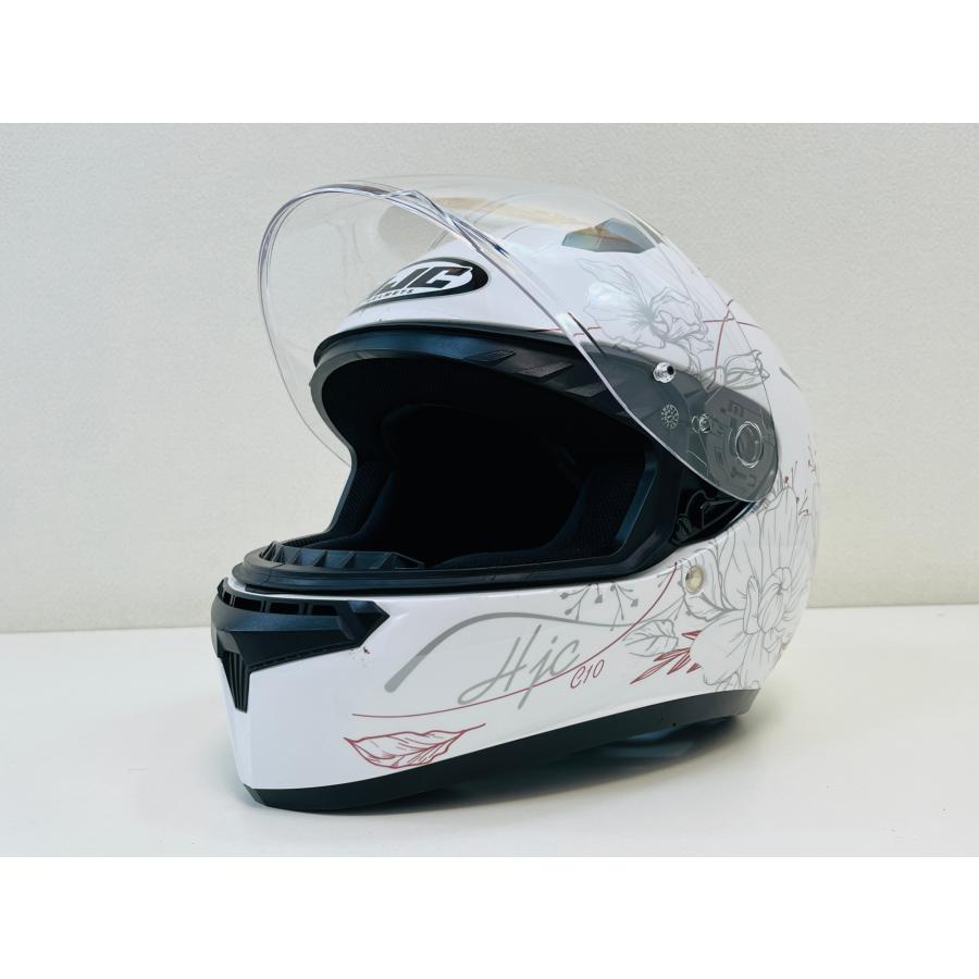 新中古】HJC C10 ホワイト フルフェイスヘルメット