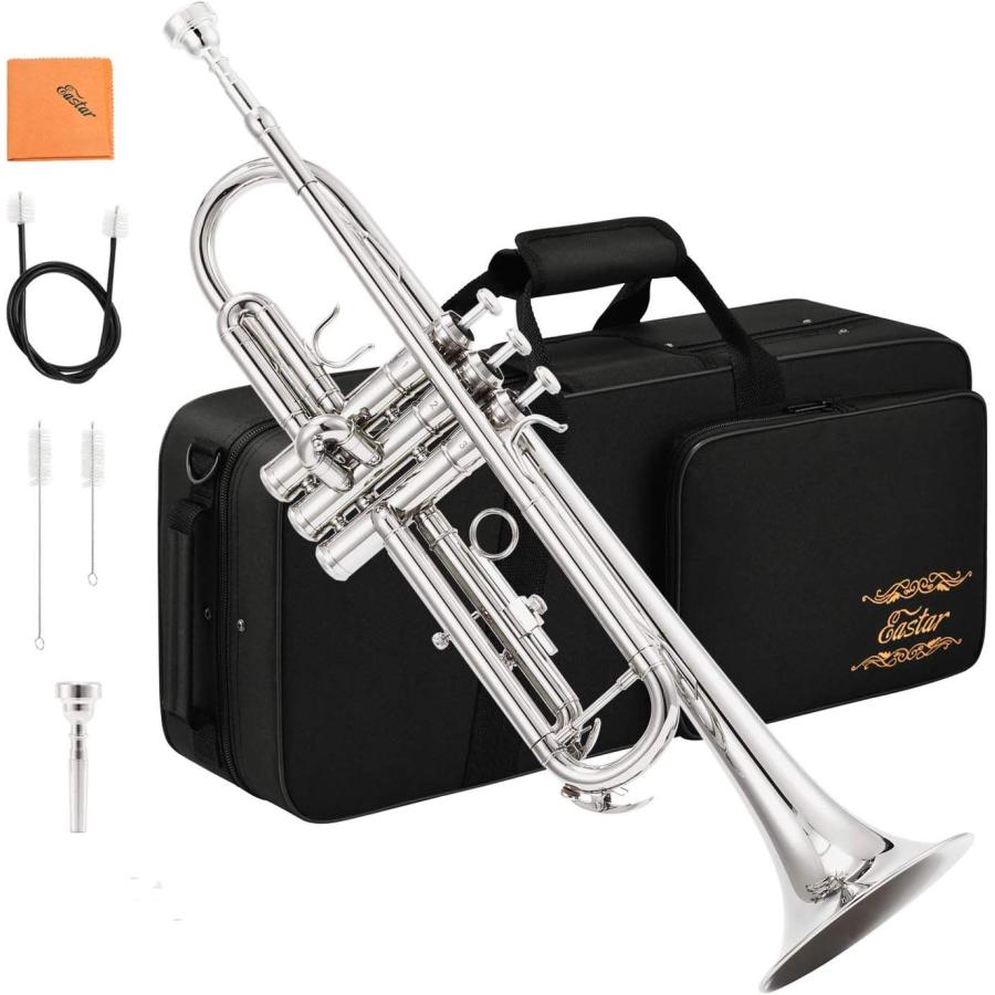 【本日のみ値下げ】Eastar トランペットETR-380 ケース&マウスピース 本日のみ値下げ】Eastar トランペットETR-380 ケース&マウス