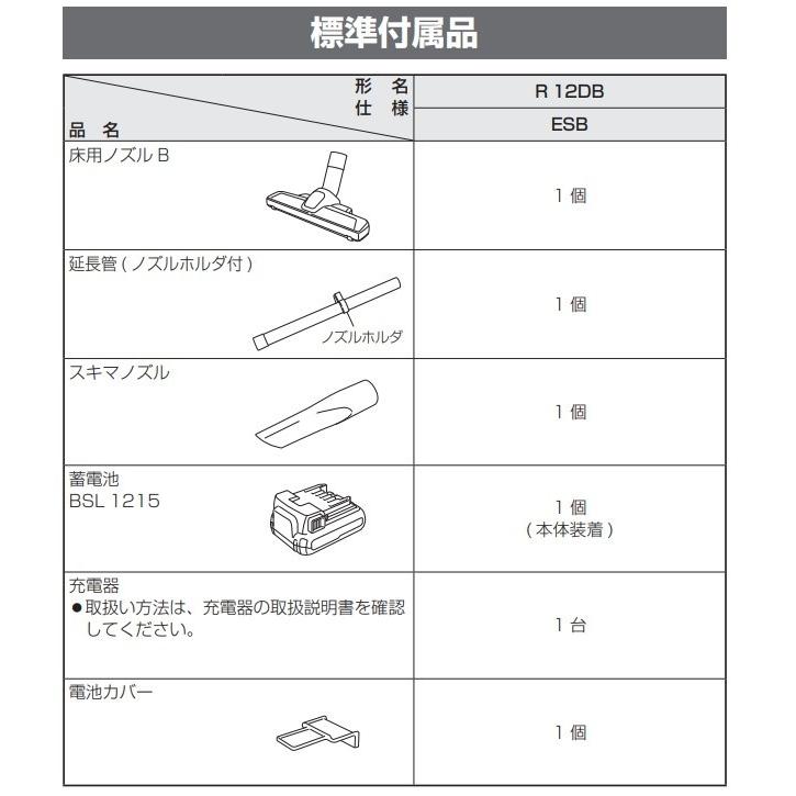 HiKOKI ハイコーキ 10.8V コードレスクリーナー スライド式 ダスト
