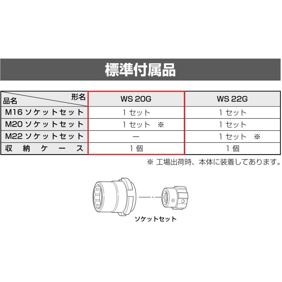 HiKOKI ハイコーキ シャーレンチ 20mm 100V仕様 最大トルク588N HiKOKI ハイコーキ シャーレンチ 20mm 100V仕様 最大トルク588N