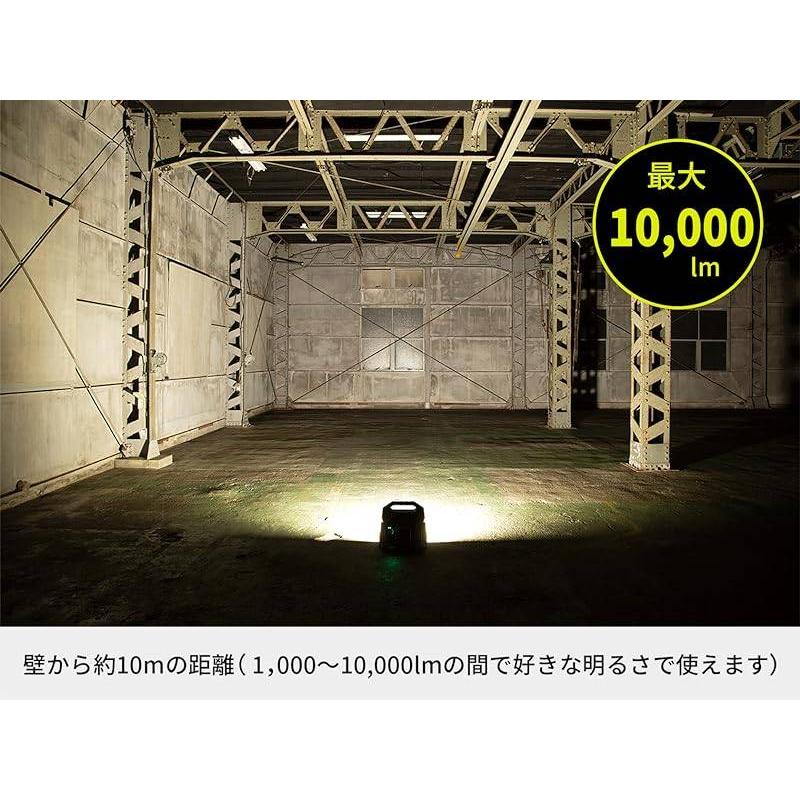 新品 HiKOKI(ハイコーキ) 18V コードレスワークライト LED 最大10000lm ダイヤル式調光機能付き  本体のみ バッテリー・充電器別売り UB18DD(NN)｜repros｜03