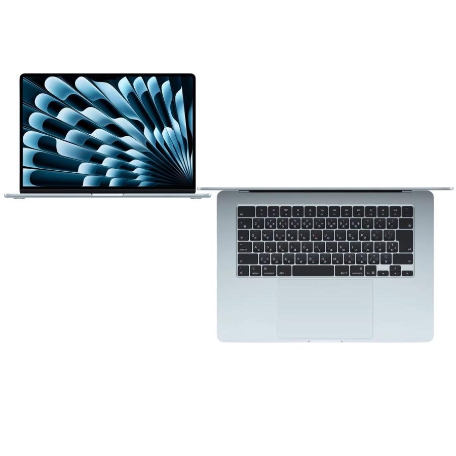 未使用 未使用品 Apple MacBook Air 15インチ M4モデル スカイブルー / 10コアCPU・10コアGPU / 16GB / 256GB SSD / 開封済み Apple MacBook Air 未使用品 Apple MacBook Air 15インチ M4モデル スカイブルー / 10コア