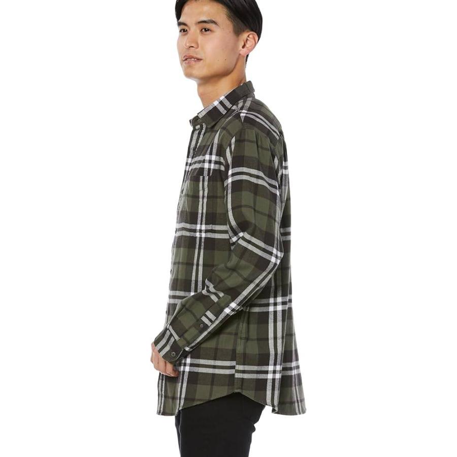 Amazon Essentials フランネルシャツ 長袖 メンズ Amazon.co.jp: [Amazon Essentials] フランネルシャツ 長袖