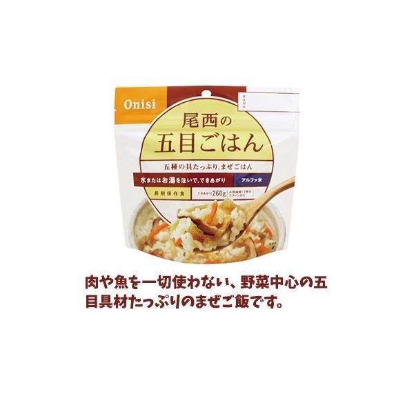 尾西食品 【賞味期限5年以上！】非常食 アルファ米 12種類セット 5年