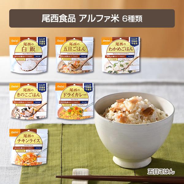 【非常食】尾西の長期保存食セット 3日分　　2セット5年保存 尾西食品 尾西の長期保存食セット3日分 2セット入】5年保存