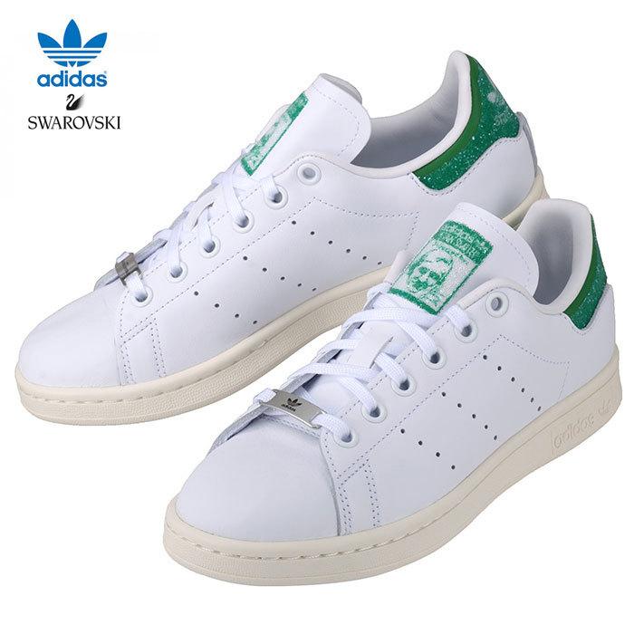 adidas Originals SWAROVSKI アディダス オリジナルス スワロフスキー STAN SMITH スタンスミス FX7482 スニーカー ホワイト 白｜republic