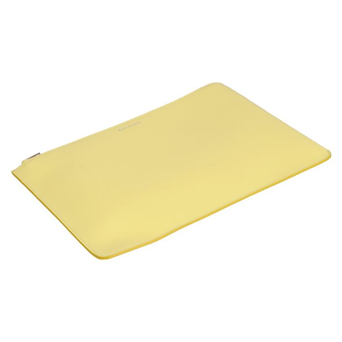 ◆Acne Studios アクネ ストゥディオズ Malachite S L CG0018 レディース ポーチ クラッチバック 小物入れ ファスナー ロゴ ワンポイント パステル モード_12