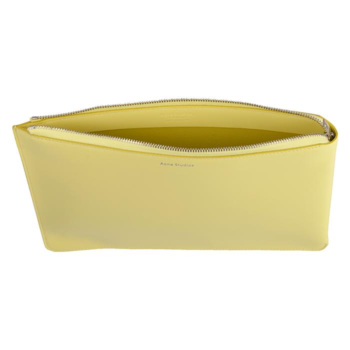 ◆Acne Studios アクネ ストゥディオズ Malachite S L CG0018 レディース ポーチ クラッチバック 小物入れ ファスナー ロゴ ワンポイント パステル モード_13