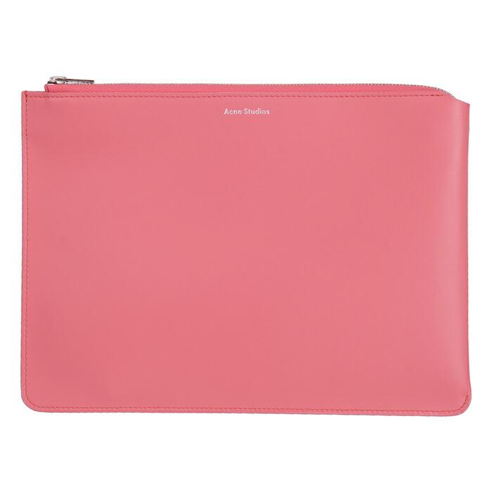 ◆Acne Studios アクネ ストゥディオズ Malachite S L CG0018 レディース ポーチ クラッチバック 小物入れ ファスナー ロゴ ワンポイント パステル モード_1