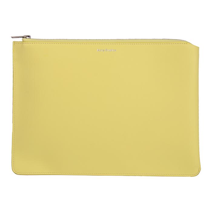 ◆Acne Studios アクネ ストゥディオズ Malachite S L CG0018 レディース ポーチ クラッチバック 小物入れ ファスナー ロゴ ワンポイント パステル モード_2