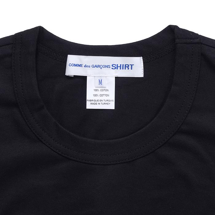 COMME des GARCONS SHIRT コムデギャルソン シャツ FOREVER T-SHIRT FZ-T002-PER Tシャツ メンズ グレー ネイビー ブラック 黒 モード メール便 COMME des GARCONS SHIRT コムデギャルソン シャツ FOREVER T-SHIRT FZ-T002-PER Tシャツ メンズ グレー ネイビー ブラック 黒 モード メール便