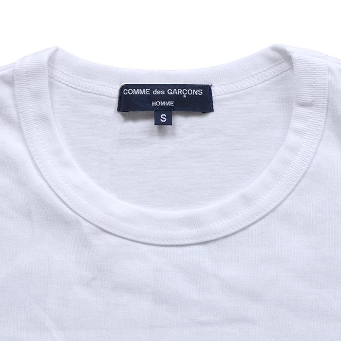 COMME des GARCONS HOMME コムデギャルソン オム L/S POCKET LOGO TEE