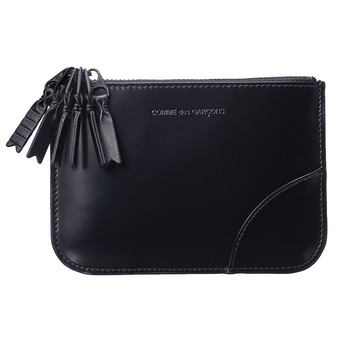 COMME DES GARCONS コムデギャルソン ZIPPER MEDLEY ジッパー メドレー SA8100ZM ポーチ ミニ財布 ブラック 黒  com0052 COMME des GARCONS（コムデギャルソン） ZIPPER MEDLEY ジッパー