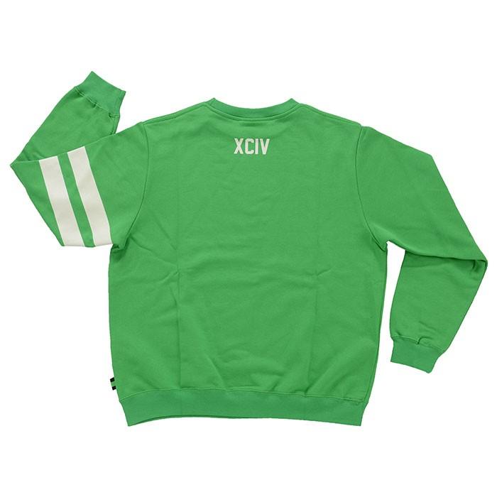 ◇ジーシーディーエス メンズ スウェット トレーナー ロゴ グリーン  