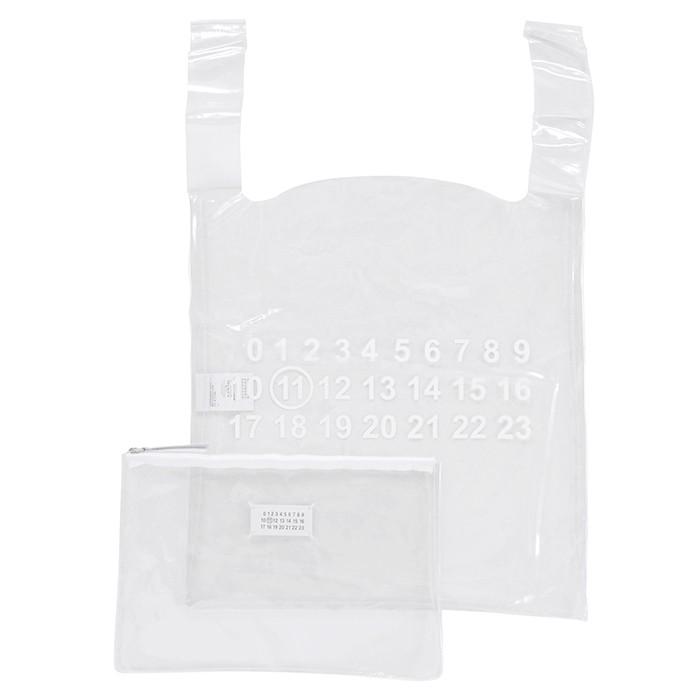 Maison Margiela メゾン マルジェラ BORSA SHOPPING S35WC0072 PS386 H7371 クリアバッグ 透明バッグ カバン (mgl0019) mgl0019