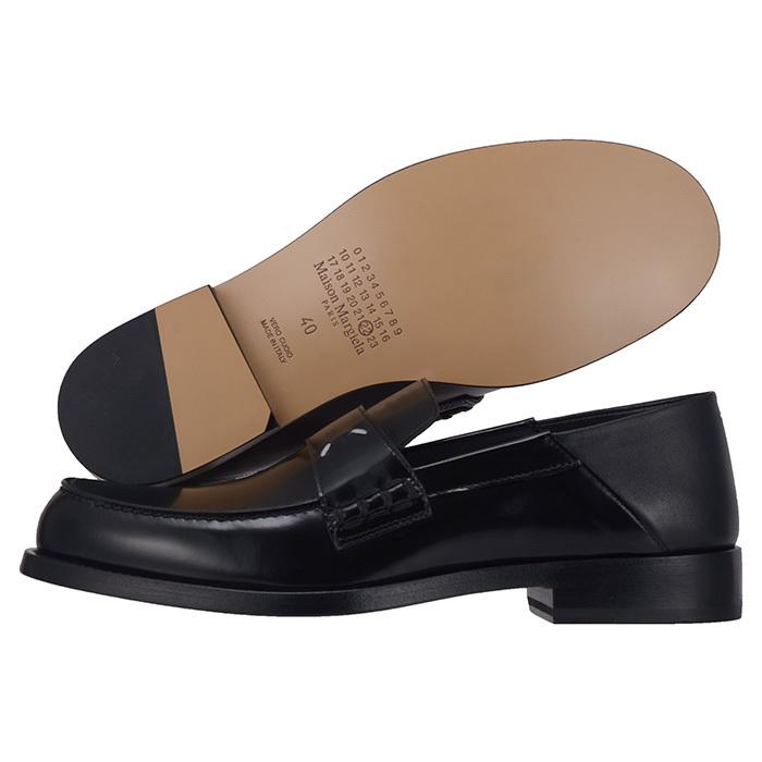 Maison Margiela メゾン マルジェラ Mocassino S58WR0090 P2820 T8013 公式買蔵 メゾンマルジェラS58WR0090 T8013ローファーシューズ40 P2820 ローファー/革靴