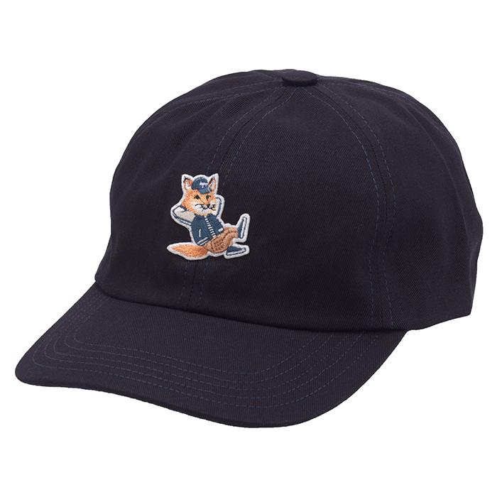 Maison Kitsune メゾンキツネ DRESSED FOX 6 PANEL CAP KU06104WW 0069
