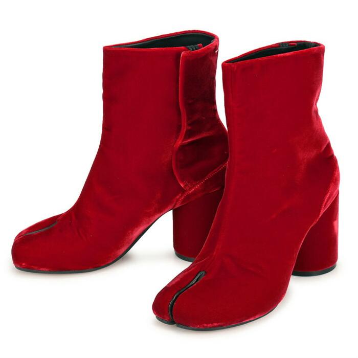 アウトレット】 Maison Margiela メゾン マルジェラ Velvet Ankle Tabi 