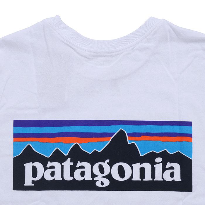 【アウトレット】Patagonia パタゴニア M’s P-6 Logo Responsibili-Tee レスポンシビリティー 38504 メンズ Tシャツ 半袖  ホワイト 白 NKN  メール便 nn1225｜republic｜05