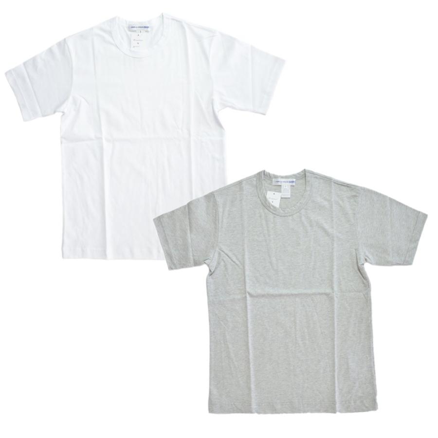 メンズ 全2色 コムデギャルソン Tシャツ 半袖 無地 白 シンプル カットソー トップス ホワイト グレー COMME des GARCONS  SHIRT Basic Tee otr0317 :otr0317:リパブリック - 通販 - Yahoo!ショッピング