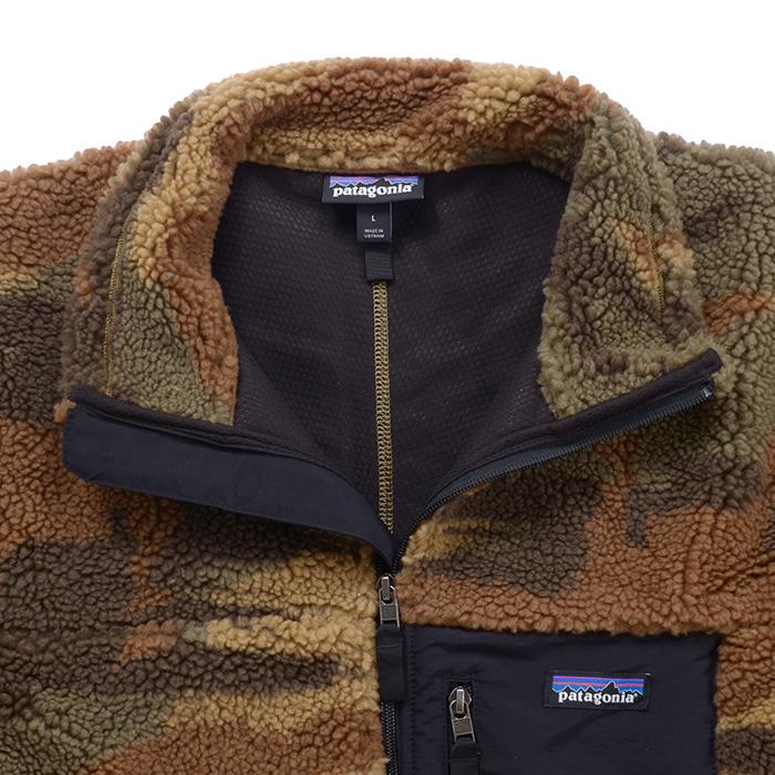 S)Patagonia Retro-X パタゴニアレトロXフリースジャケット迷彩 S)Patagonia Retro-X パタゴニアレトロXフリースジャケット迷彩