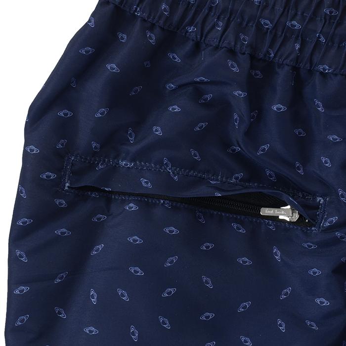 Paul Smith ポールスミス MEN SHORT SATURN SPECIAL M1A 239B A40335 47 メンズ 水着 ショートパンツ グラフィックプリント ネイビー メール便 Paul Smith（ポール・スミス） ◇Paul Smith MEN SHORT SATURN SPECIAL