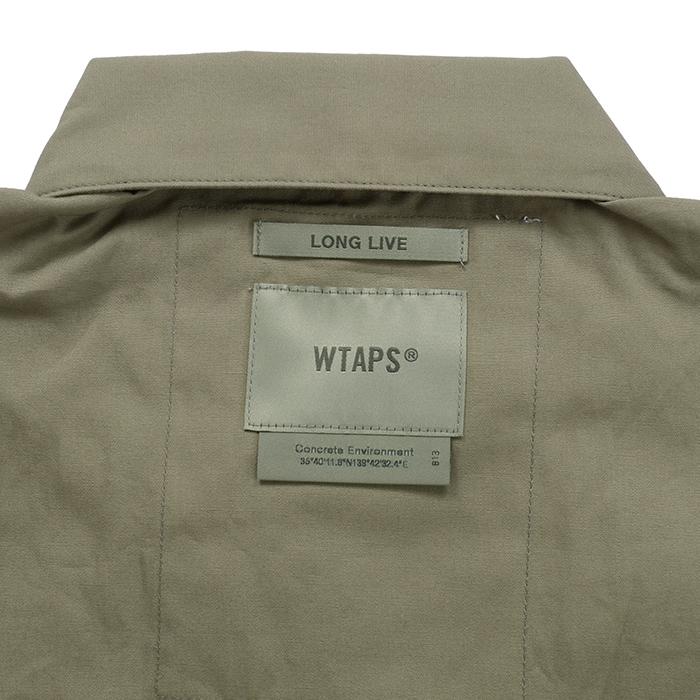 ◇WTAPS ダブルタップス ユーティリティシャツ 221BRDT-SHM01 LS