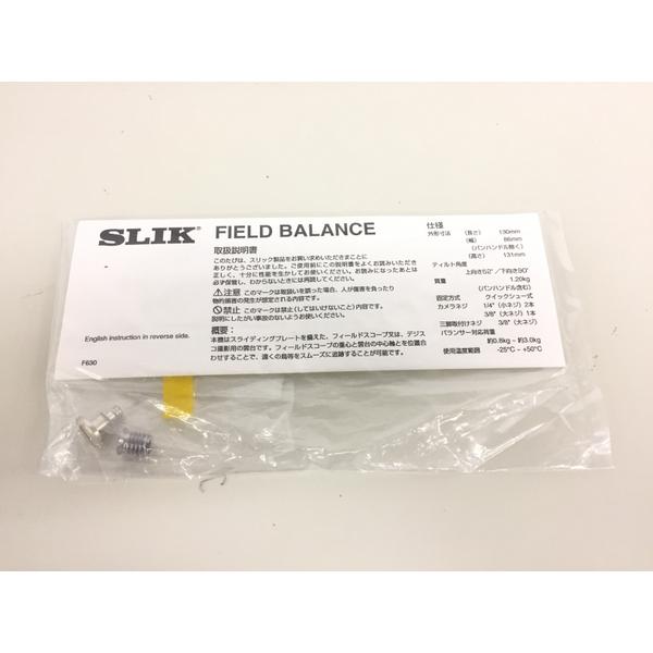 中古】 中古 SLIK FIELD BALANCE フィールドバランス 雲台 カメラ周辺 