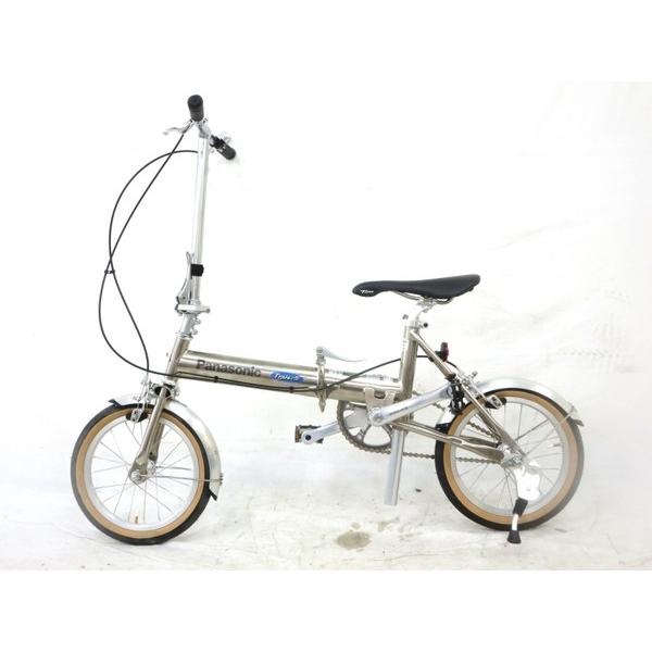 安い 【中古】 Panasonic M3347162 バッグ付 14インチ 自転車 折り畳み 