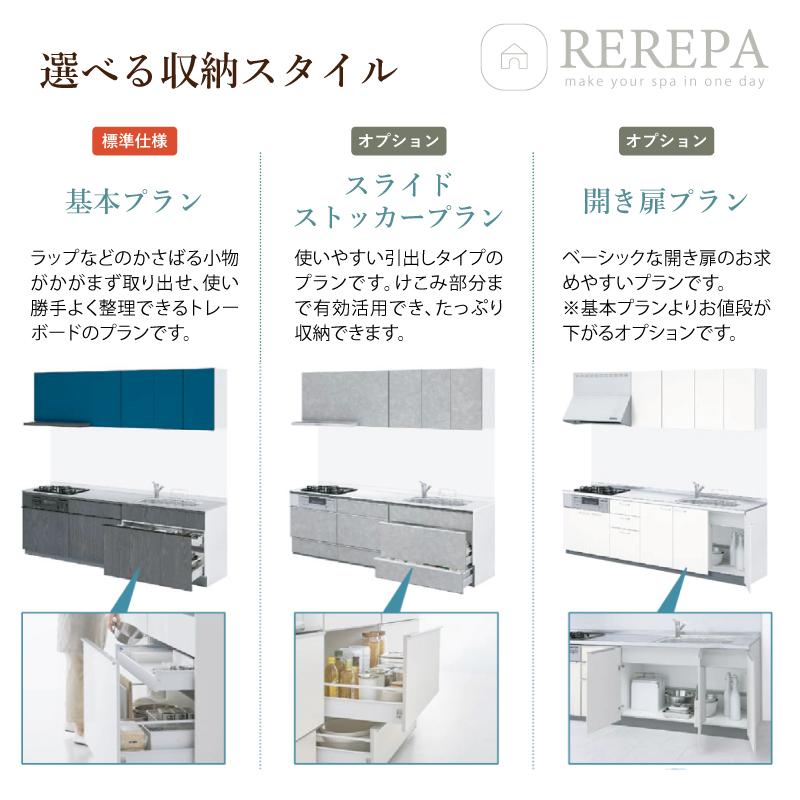 LIXIL（リクシル） シエラS 間口2100mm I型 基本プラン 扉グループ1 食