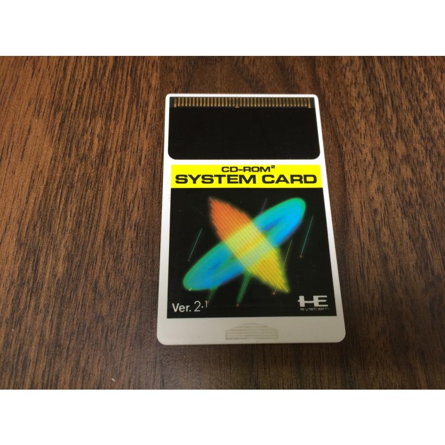 中古C☆システムカードVer1.0☆PCエンジンソフト : レトロゲーム屋