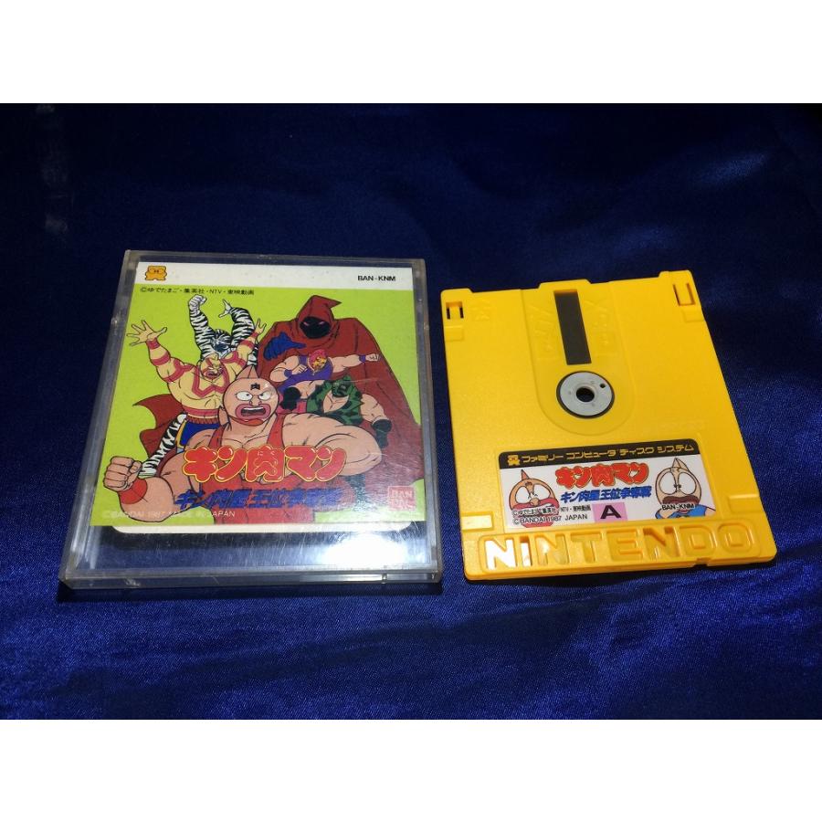 中古BP☆キン肉マン キン肉星王位争奪戦☆ディスクシステムソフト/外箱 