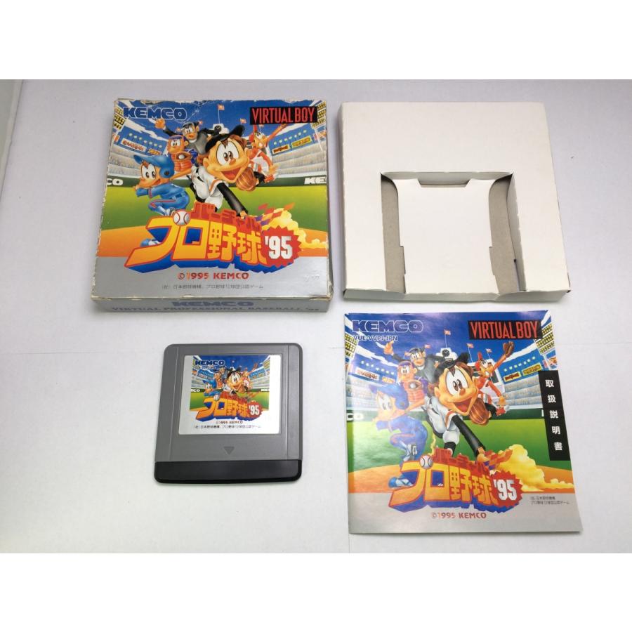 中古AB☆バーチャルプロ野球'95☆バーチャルボーイソフト : レトロ