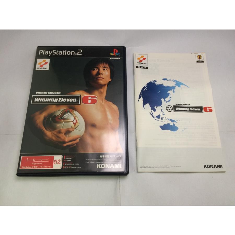 中古A☆ワールドサッカー ウイニングイレブン6☆プレイステーション2